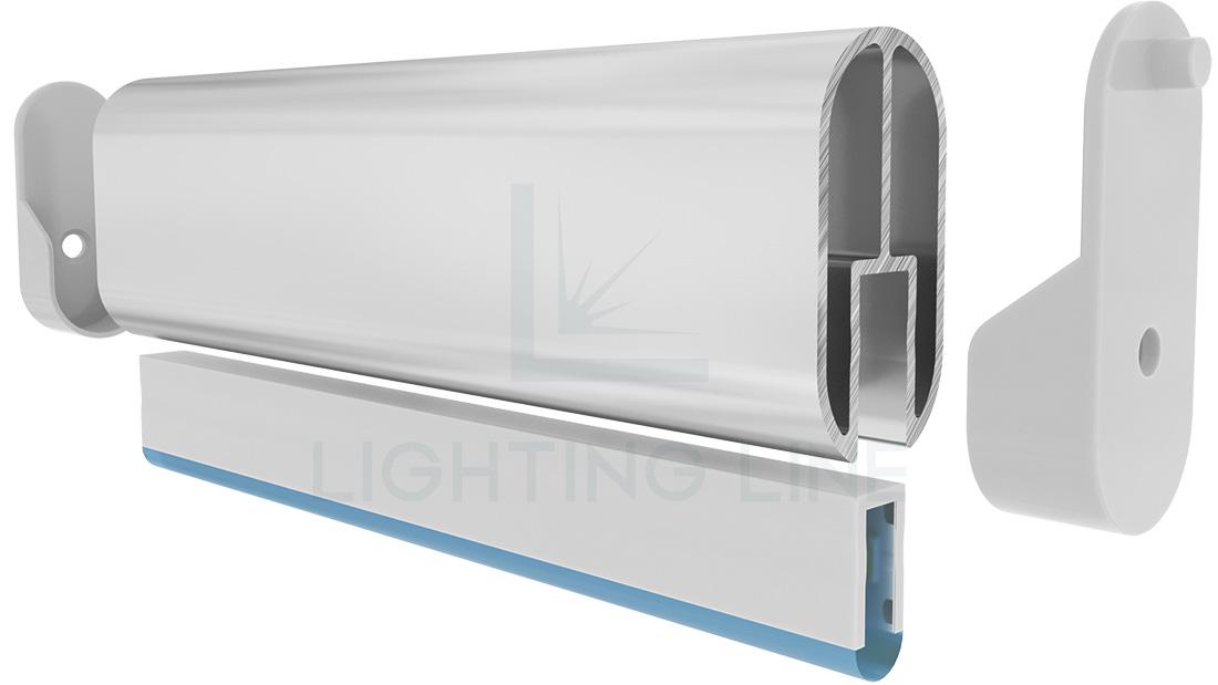Profilé en aluminium pour rubans led PR-WB01-00-S2 Profilé en aluminium pour rubans led PR-WB01-00-S2