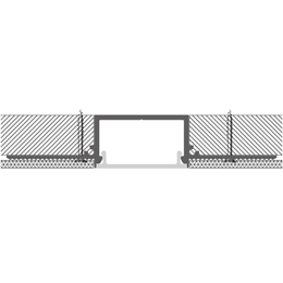 Installation profilé en aluminium pour rubans led PR-DW07-01