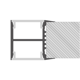 Installation profilé en aluminium pour rubans led PR-SH02-03 Installation profilé en aluminium pour rubans led PR-SH02-03