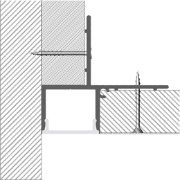 Installation profilé en aluminium pour rubans led PR-DW14-03-W3